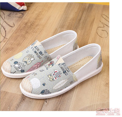 【廠家批發百搭帆布鞋單鞋女鞋學生韓版一腳蹬懶人鞋平底休閑鞋漁夫】偃師市城關鎮新新路金足鞋業銷售部 - 產品庫